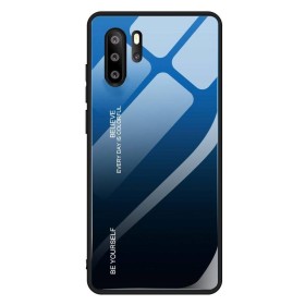 Custodia per Huawei P30 Pro Cover Gradient Glass Retro in Vetro Temperato