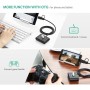 HUB USB 3.0 + USB-C 3.1 Porta USB Tipo C Sdoppiatore Splitter Multi porta GREEN 4 porte