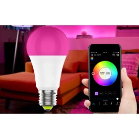Lampadina Smart LED Wifi RGB Multicolore Dimmerabile Goccia 10W E27 OFFDARKS