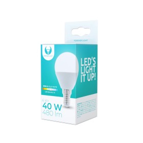 Lampadina LED Luce Calda Naturale Fredda Goccia E14 6W 6000K 480lm Forever Light - FREDDA