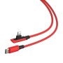 Cavo dati USB C con 8 pin M/M per iPhone 18W 1,2 M Baseus Rosso