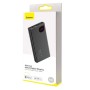 Power bank Ricarica Rapida Display Digitale 10.000 mAh Nero Baseus Adaman Metal