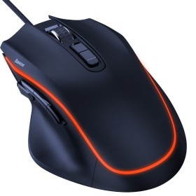 Mouse Gaming da gioco PC ottico USB 6400 DPI programmabile 9 pulsanti Baseus