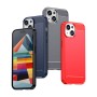 Custodia con motivo in Carbonio Cover per iPhone 15 - Nero