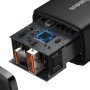 Caricatore rapido USB Tipo C 20W 3A 3.0 compatto Baseus nero