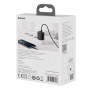 Caricatore rapido USB Tipo C 20W 3A 3.0 compatto Baseus nero