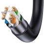 Cavo Ethernet ad alta velocità RJ45 Cat 7 10Gbps 2m Baseus nero