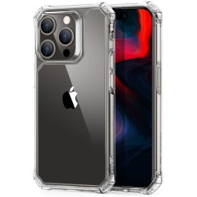 Custodia rinforzata per iPhone 15 Pro Trasparente
