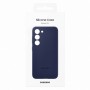 Custodia originale Samsung in silicone per Galaxy S23 cover blu navy