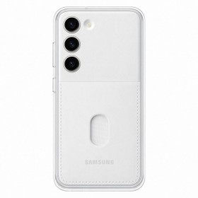 Custodia originale Samsung per Galaxy S23 cover con retro intercambiabile bianco