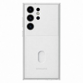Custodia Originale Samsung per Galaxy S23 Ultra con retro intercambiabile bianco