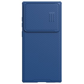 Custodia per Samsung Galaxy S23 Ultra con copertura fotocamera Blu Nillkin