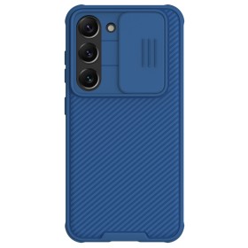 Custodia per Samsung Galaxy S23+ Plus cover con copertura fotocamera Nillkin - Blu