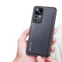 Custodia per Xiaomi 12T Pro / 12T con cornice in silicone - grigio