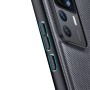 Custodia per Xiaomi 12T Pro / 12T con cornice in silicone - grigio