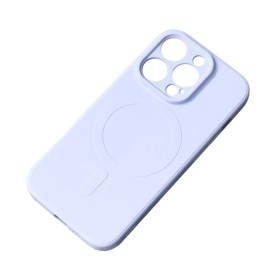 Custodia per Apple iPhone 14 Pro Silicone TPU compatibile MagSafe - Azzurro