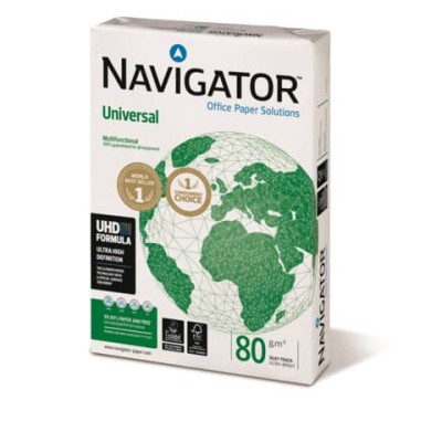 Carta A4 per fotocopie Navigator Risma da 500 Fogli 80 g/m²