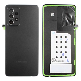 Vetro posteriore back cover originale Samsung Galaxy A52s 5G (A528B) - Nero