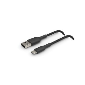 Cavo intrecciato da USB-A a Micro-USB da 1 metro -  nero