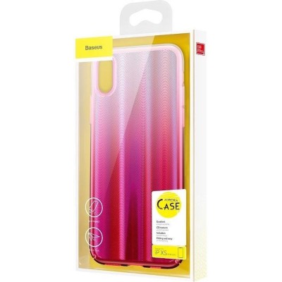 Cover per Apple iPhone X / XS slim Aurora Baseus Rosa