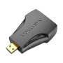 Adattatore Convertitore HDMI Femmina a Micro HDMI Maschio 1080P Vention Nero