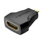 Adattatore Convertitore HDMI Femmina a Micro HDMI Maschio 1080P Vention Nero
