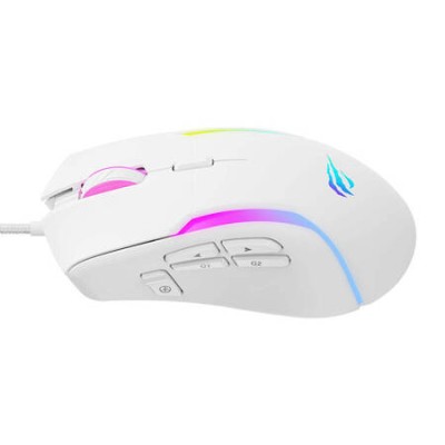 Mouse Gaming Programmabile Havit MS1033 RGB Bianco