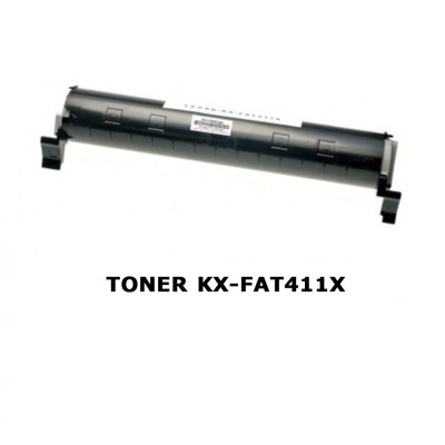 Toner KX-FAT411X Nero Compatibile per Panasonic KX MB 2000,MB 2010,MB 2025,MB 2030