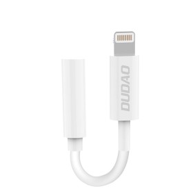 Adattatore audio per cuffie Aux  Dudao mini jack 3,5 mm Bianco