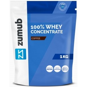 Whey Protein 100% Proteine siero del latte isolate Caffé 1kg - Zumub