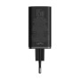 Caricabatterie rapido Baseus GAN6 Pro, 2xUSB-C + 2xUSB, 65W (nero)