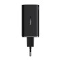 Caricabatterie rapido Baseus GAN6 Pro, 2xUSB-C + 2xUSB, 65W (nero)