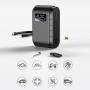 Mini compressore d'aria per auto moto digitale Pompa elettrica portatile senza fili