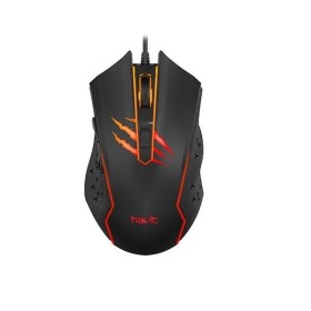Mouse Gaming Led Ottico da gioco PC USB 2400 DPI Havit Gamenote MS1027