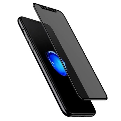 Protezione schermo Display in Vetro Temperato iPhone X / XS / 11 Pro Pellicola Protettiva 3D Antispia PROTEZIONE TOTALE